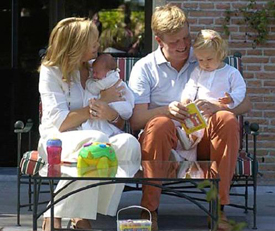 Prins Willem Alexander & gezin
